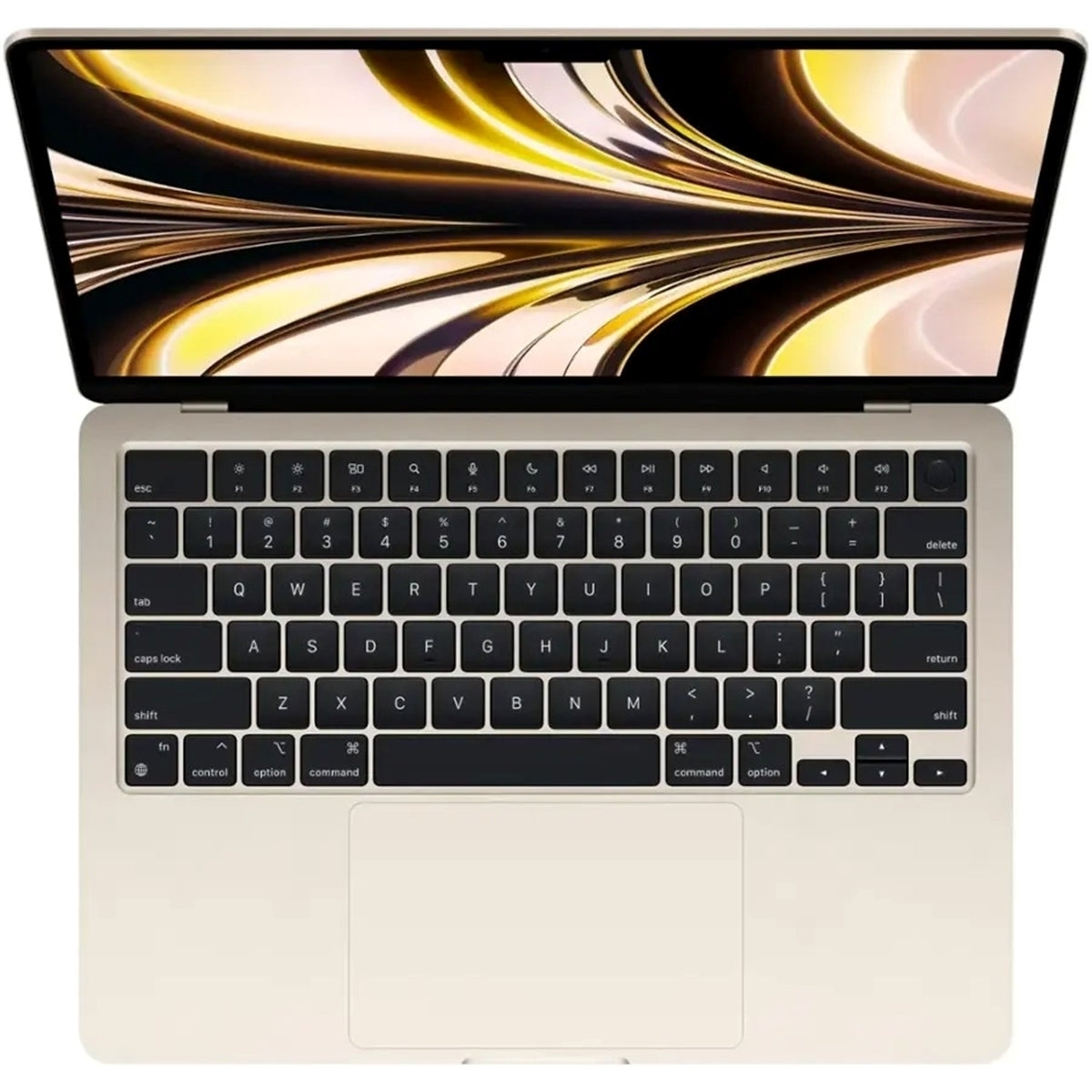 Apple MacBook Air (M2, 2022) 13.6" 8GB 256GB SSD Apple M2 3.49GHz macOS, Starlight (Refurbished - Excellent)