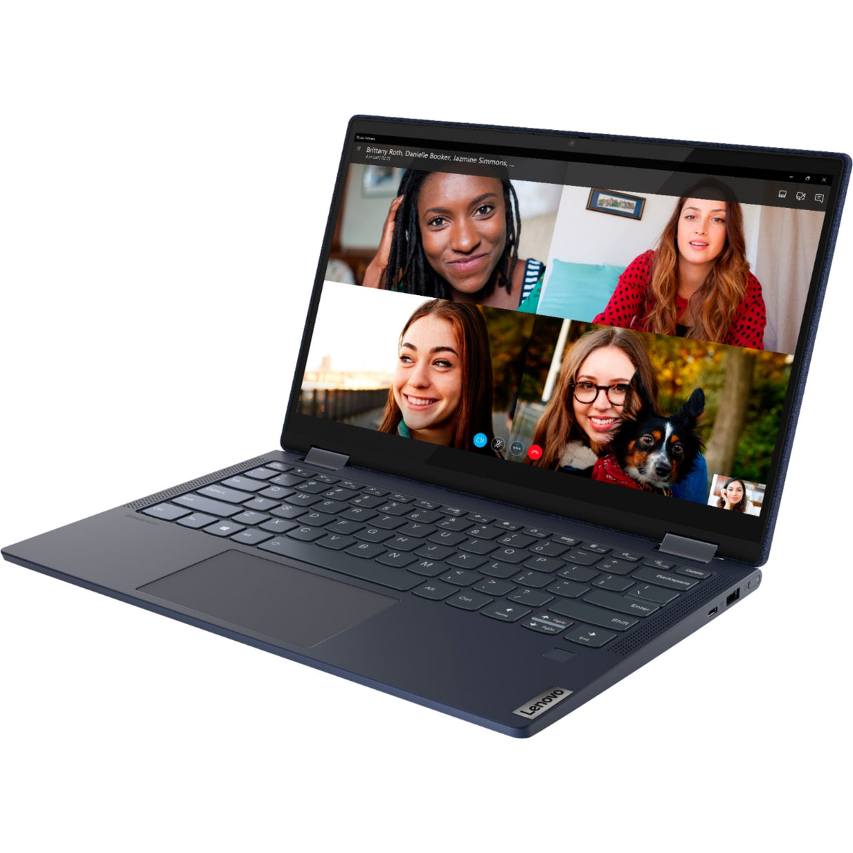 Lenovo Yoga 6 13ALC6 13.3" Touch 16GB 512GB SSD AMD Ryzen™ 7 5700U 1.8GHz WIN11H, Abyss Blue (Refurbished - Fair)