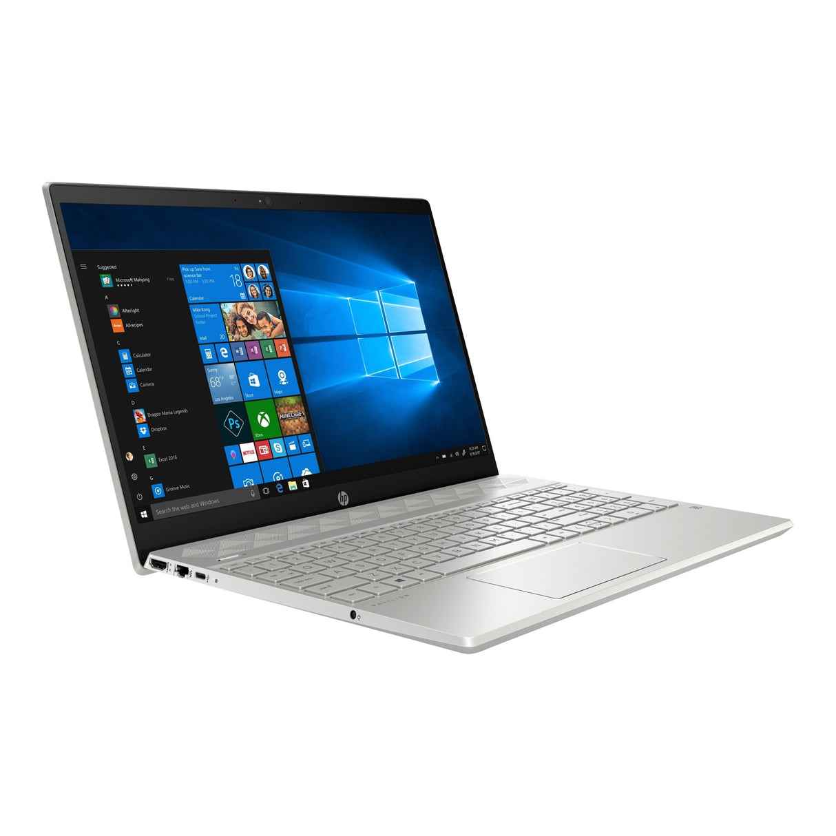 HP Pavilion 15-CS0057OD 15.6" 12GB 256GB SSD Intel Core i5-8250U X4 1.6GHz WIN11H, Natural Silver (Refurbished - Fair)