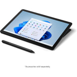 Microsoft Surface Go 3rd Gen 12.4" (8GB, 128GB SSD, I3-10100Y) Win11P, Matte Black (Refurbished - Fair)
