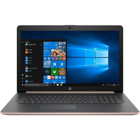 HP 17-CA1019CY (17.3" Touch, 12GB, 512GB SSD, AMD Ryzen 5 3500U 2.10GHz) Win11H, Rose Gold (Refurbished - Fair)