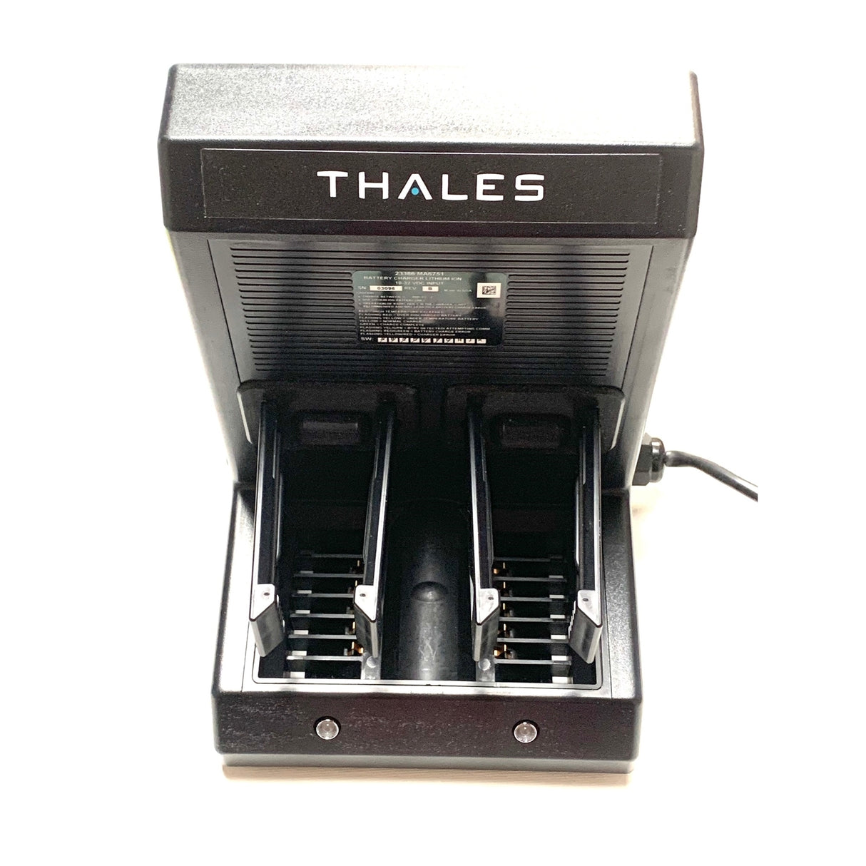 THALES MA6751 2-BAY TACTICAL BATTERY CHARGER (New, Open Box)