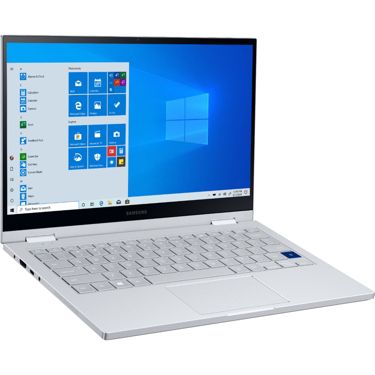 Samsung Galaxy Book Flex Alpha NP730QCJ 13.3" 12GB 512GB SSD Core™ i7-10510U 1.8GHz, Royal Silver (Refurbished - Fair)