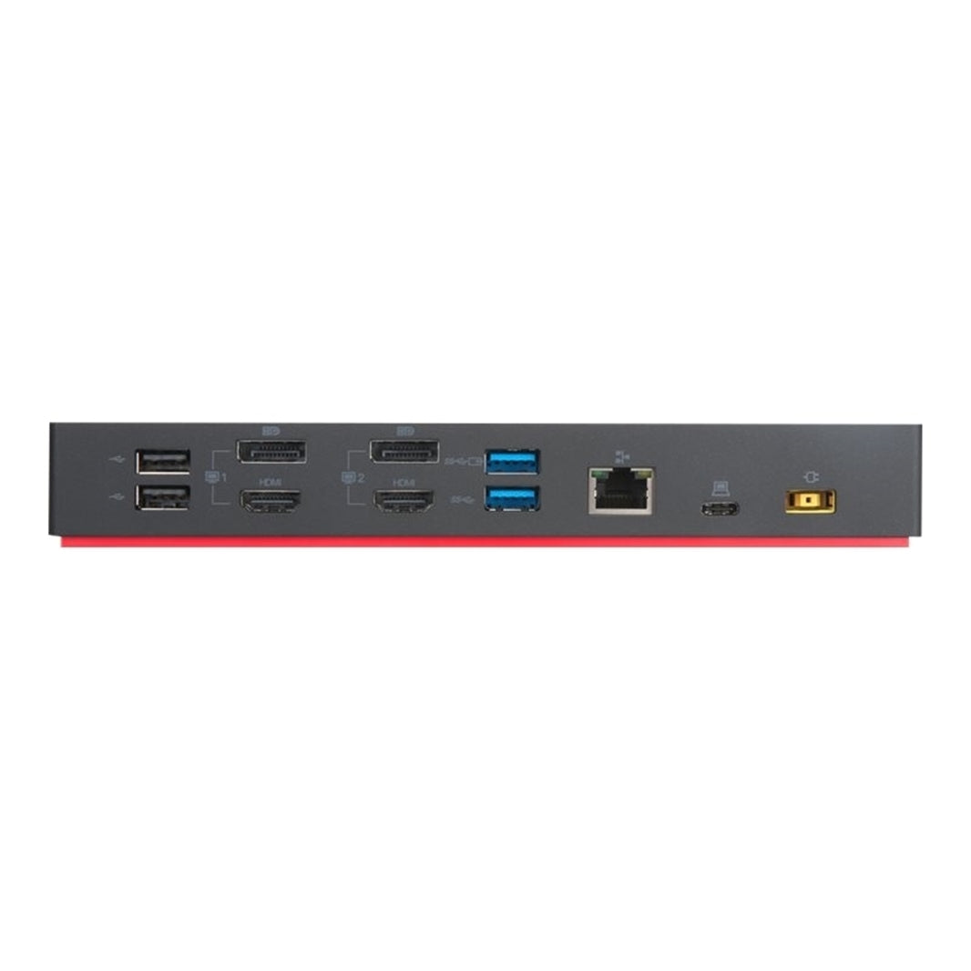 Lenovo ThinkPad Hybrid USB-C with USB-A Docking Station, Black (Refurbished - Fair)