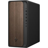 HP Omnidesk M03-0044 (16GB, 512GB SSD, Ultra 5 225) Win11P, Dark Wood (Refurbished - Very Good)