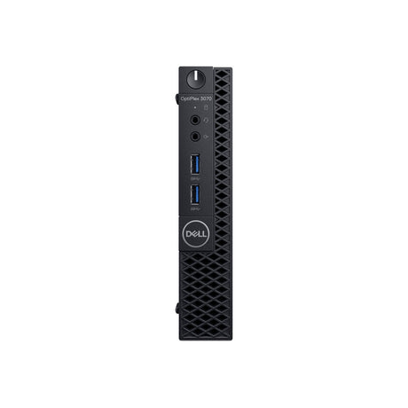 Dell Optiplex 3070 MicroTower 16GB 256GB SSD Core™ i5-9500T 2.2GHz WIN11P, Black (Refurbished - Fair)