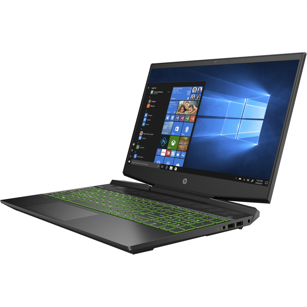 HP Pavilion 15-DK1056WM 15.6" 16GB 512GB SSD Intel Core™ i5-10300H 2.5GHz Win11H, Black (Refurbished - Fair)