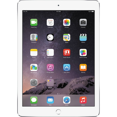 Apple iPad Air MGTY2LL/A 9.7" Tablet 128GB WiFi, Silver (Refurbished - Very Good)