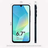 Samsung Galaxy A16 128GB - 6.7" 4G Spectrum, Blue Black (Refurbished - Fair)