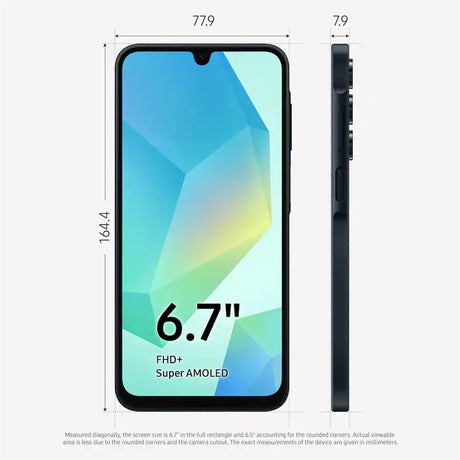 Samsung Galaxy A16 128GB - 6.7" 4G Spectrum, Blue Black (Refurbished - Fair)