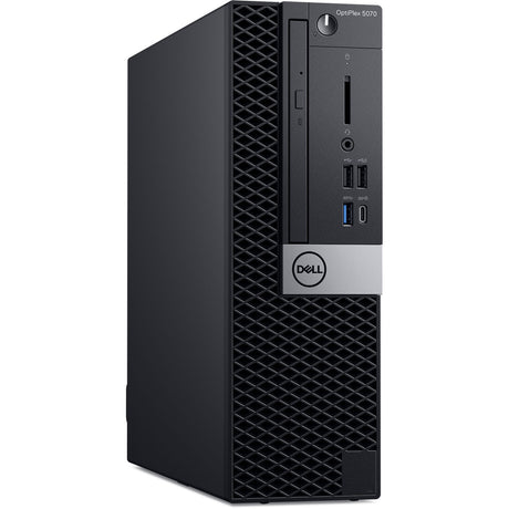 Dell Optiplex 5070 SFF 8GB 256GB SSD Core™ i5-9500 3.0GHz WIN11P, Black (Refurbished - Fair)