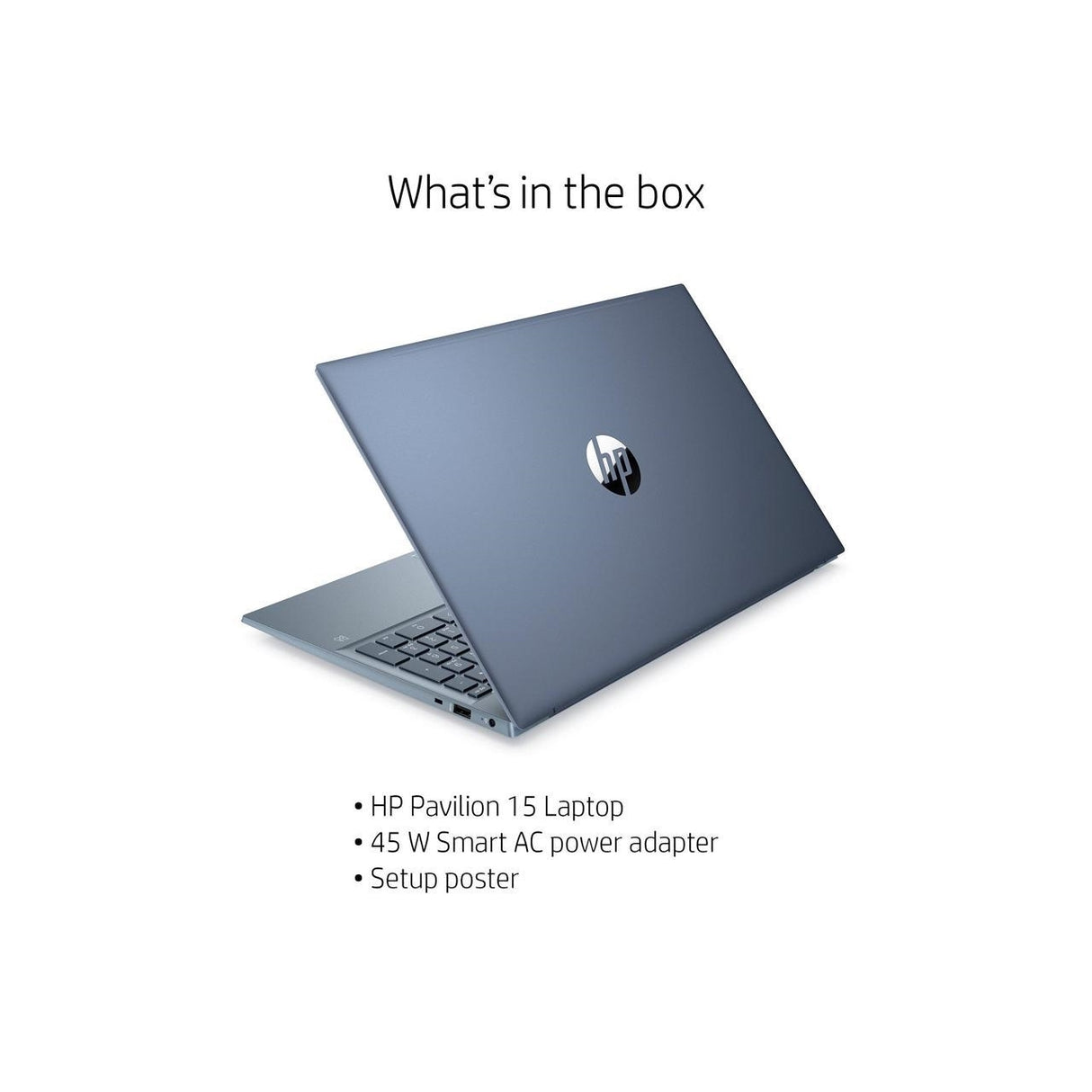 HP Pavilion 15-EH1070WM 15.6" Touch 8GB 512GB SSD AMD Ryzen™ 7 5700U 4.3GHz WIN11H, Blue (Refurbished - Fair)