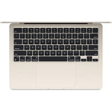 Apple MacBook Air (13-inch, M3, 2024) 13.6" 24GB 512GB SSD Apple M3 4.00GHz macOS, Starlight (Refurbished - Fair)