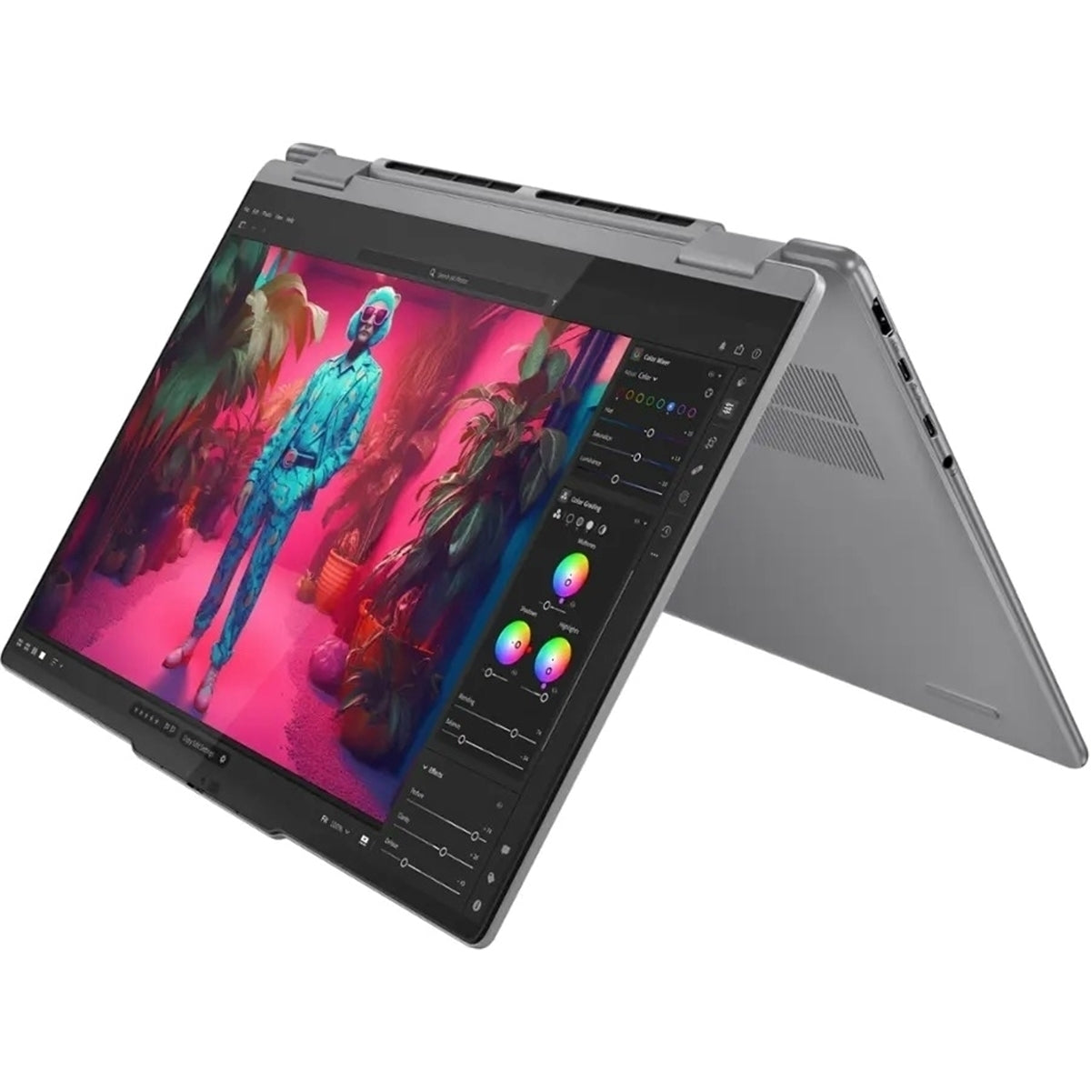 Lenovo Yoga 7 14" 16GB 512GB SSD AMD Ryzen™ AI 5 340 2GHz WIN11H, Arctic Grey (Refurbished - Fair)