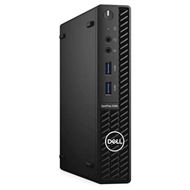 Dell Optiplex 3080 Micro (8GB, 512GB SSD, i5-10500T 2.3GHz) Win11P, Black (Refurbished - Fair)