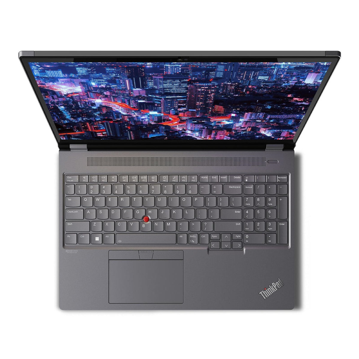 Lenovo THINKPAD P16 GEN 2 16" 16GB 512GB SSD Core™ i7-13850HX 2.1GHz WIN11P, Storm Gray (Refurbished - Premium)