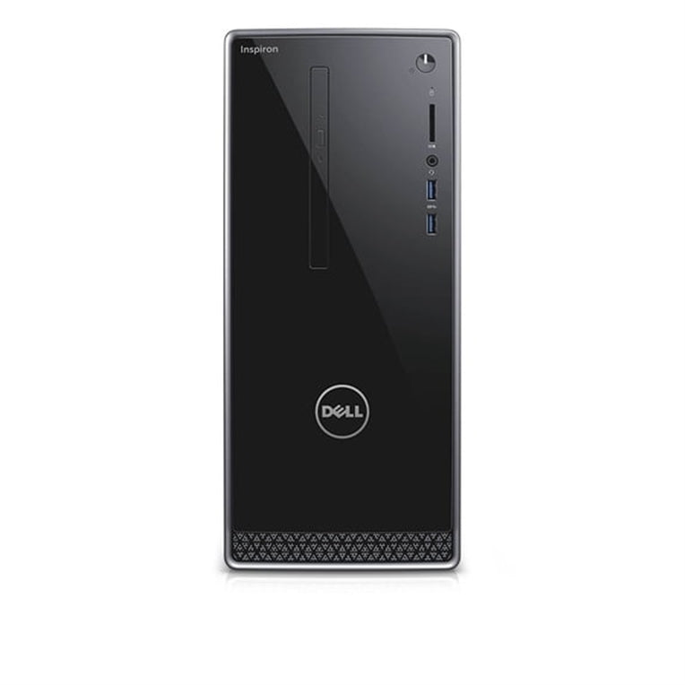 Dell Inspiron 3668 Tower 12GB 1TB SSD Core™ i5-7400 3GHz WIN11H, BLACK (Refurbished - Fair)