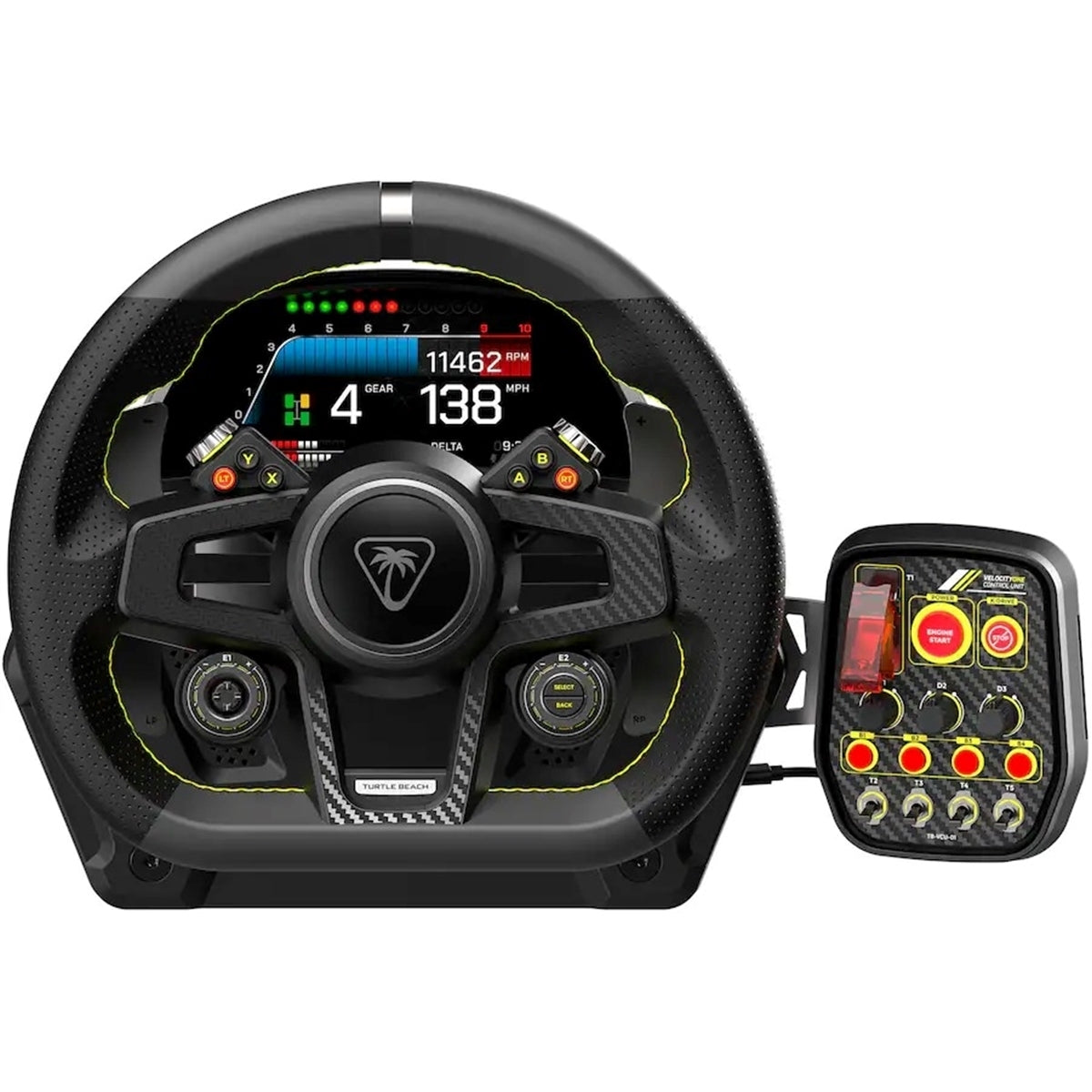 Turtle Beach - VelocityOne Race Wheel & Pedal System for Xbox Series X|S, Windows. Gaming. (Refurbished - Excellent)
