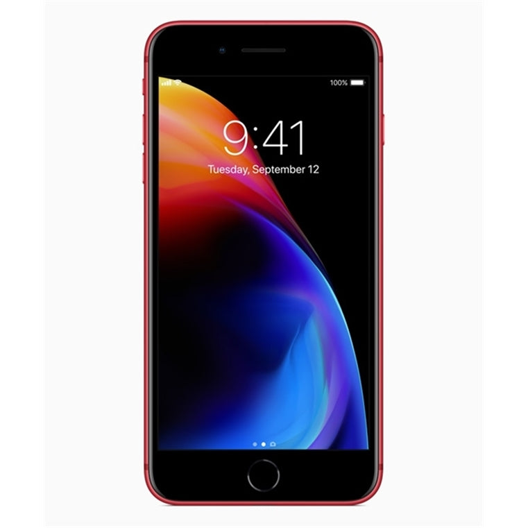 Apple iPhone 8 64GB - 4G LTE Unlocked, Red (Refurbished - Excellent)
