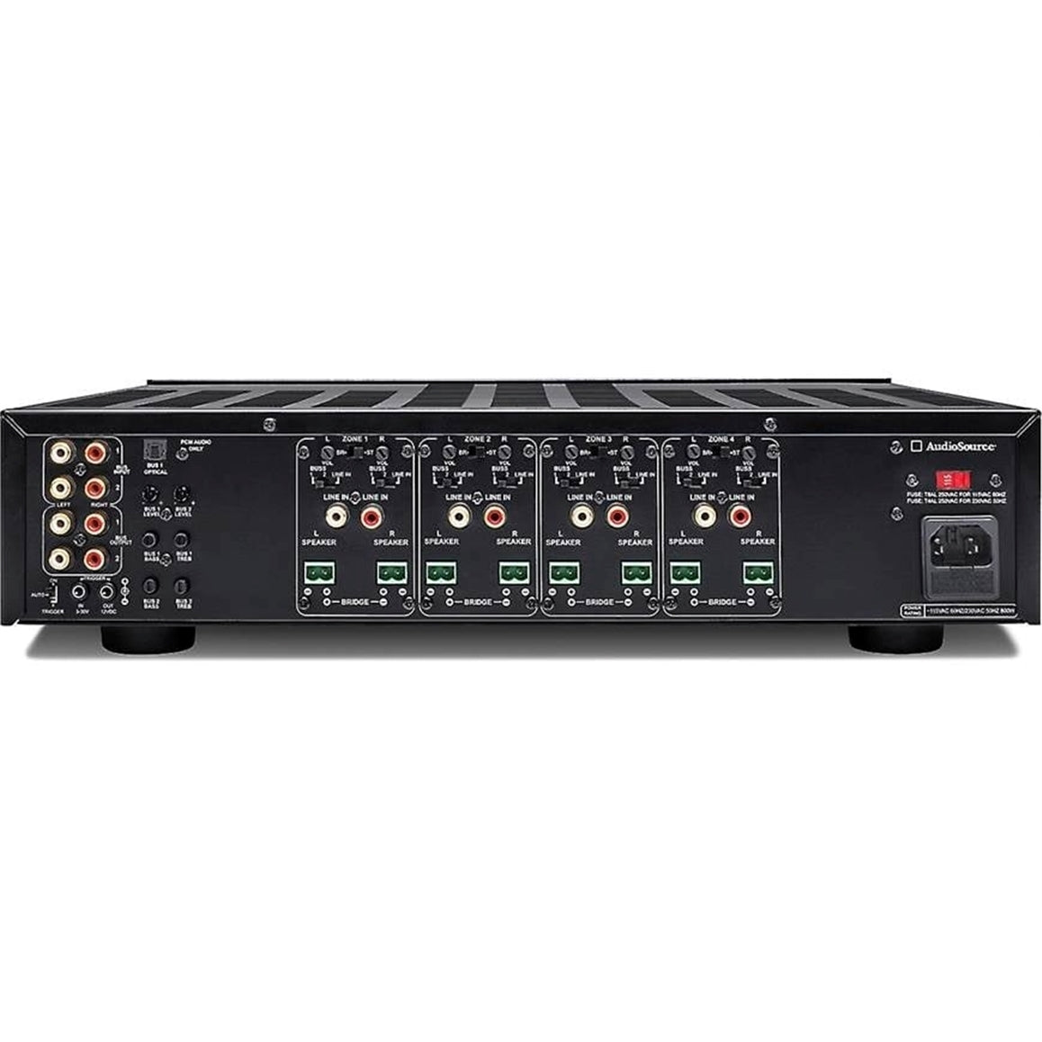 AudioSource AD508 8-Channel Multi-Room Digital Power Amplifier, 65W, SNR (dB) 100 (New, Open Box)