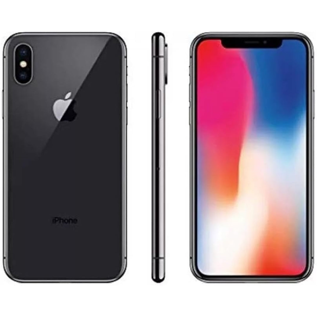 Apple iPhone X 256GB - 4G LTE, Unlocked, Space Gray (Refurbished - Excellent)