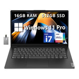 Lenovo V14 G3 14" 16GB 256GB SSD Core™ i7-1360P 2.20GHz WIN11H, Iron Grey (Refurbished - Fair)