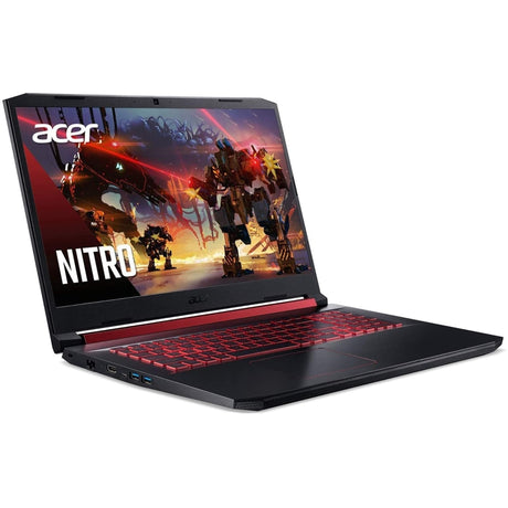 Acer Nitro 5 AN517-51 Gaming 17.3" 8GB 256GB SSD Core™ i5-9300H 2.40GHz WIN11H, Black (Refurbished - Fair)