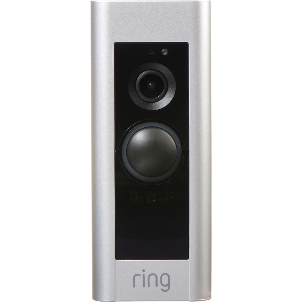 Ring 1080p Doorbell Pro Smart WiFi Video Doorbell - Satin Nickel (New)