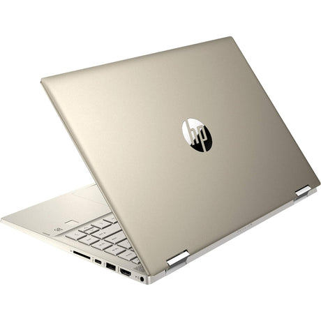 HP Pavilion X360 14M-DW0023DX 14" Touch 16GB 512GB SSD Core™ i5-1035G1 1.0GHz WIN11H, Beige/Silver (Refurbished - Fair)