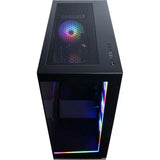 CyberPower C Series (16GB, 1TB SSD, Ryzen 5 5500, RX 7600) Win11P, Black (Refurbished - Very Good)