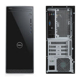 Dell Inspiron 3671 Tower 12GB 512GB SSD Core™ i7-9700 3.0GHz WIN11H, BLACK (Refurbished - Fair)