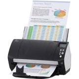 Fujitsu - Fi 7160 Document Scanner - Black/White (Refurbished - Fair)