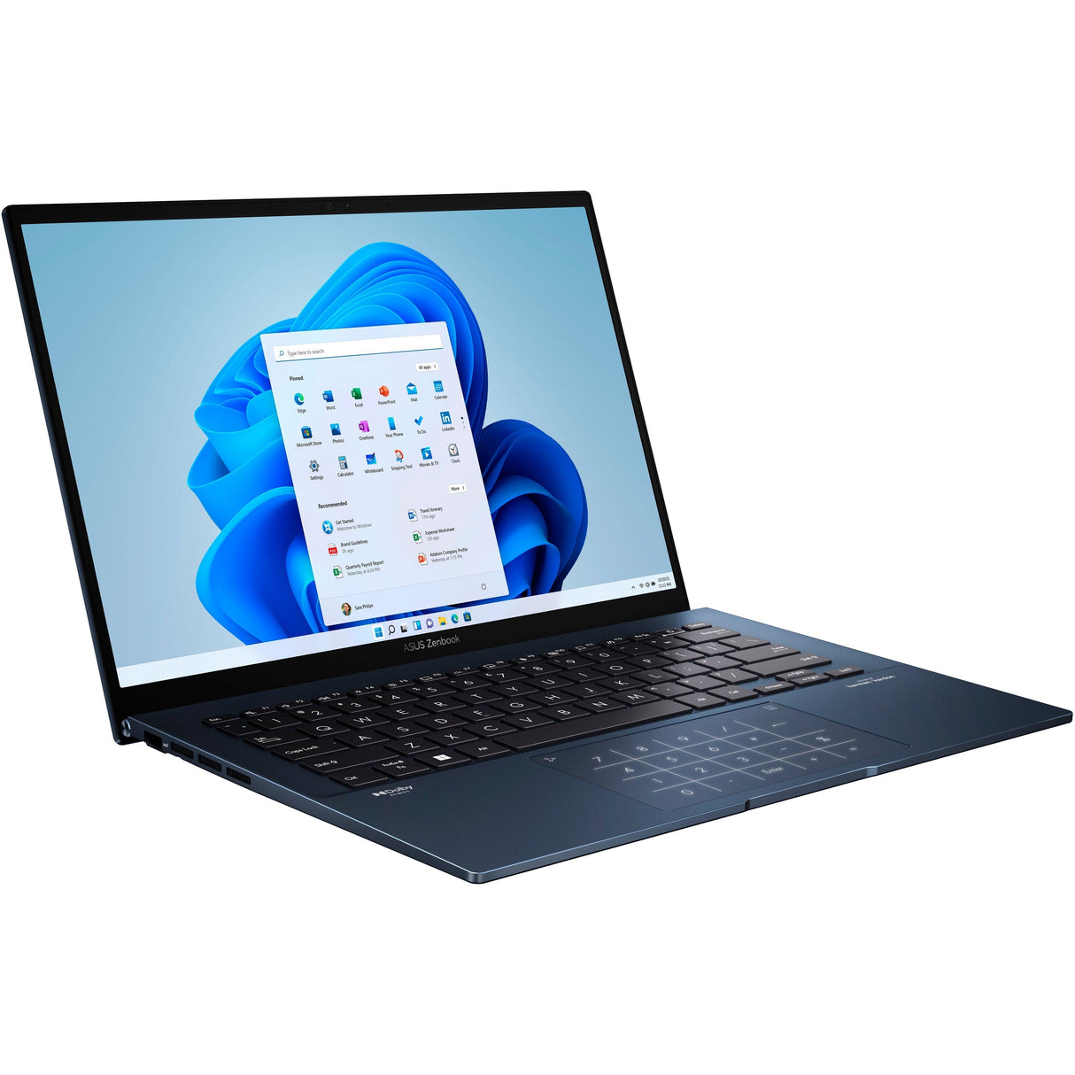 Asus ZenBook Q409ZA 14" 8GB 256GB SSD Intel Core i5-1240P 4.4GHz WIN11H, Ponder Blue (Refurbished - Excellent)