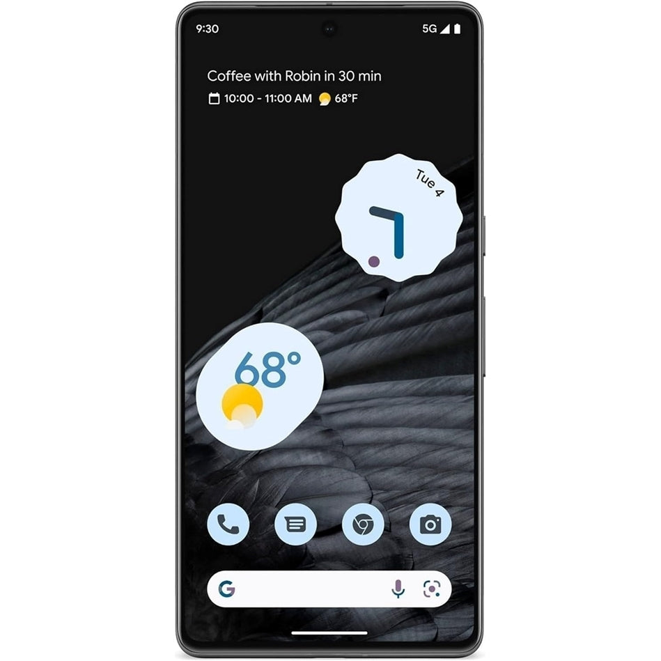 Google Pixel 7 Pro 128GB 6.7" 5G Unlocked, Obsidian (Refurbished - Fair)