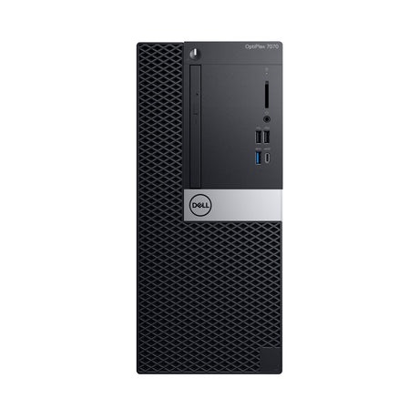 Dell Optiplex 7070 Tower 16GB 256GB SSD Core™ i7-9700 3.00GHz WIN11P, Black (Refurbished - Fair)