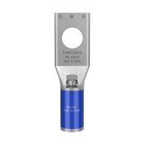 Burndy YA6CLBOX 6 AWG 1/4" Stud Copper Compression Lug Terminal Blue (50-Pack) (New)