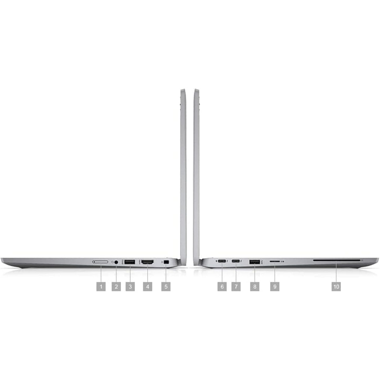 Dell Latitude 5320 (13.3" Touch, 32GB, 512GB SSD, i7-1185G7 3GHz) Win11P, Gray (Refurbished - Fair)