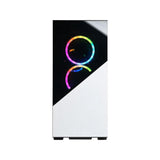 CyberPower C Series (16GB, 512GB SSD, Ryzen 5 7600, 3.80GHz) Win11H, Black/White (Refurbished - Excellent)