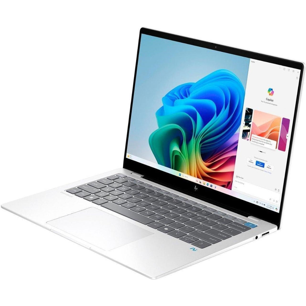 HP OmniBook X Copilot+ PC 14-FE1003DX 14" Touch 16GB 256GB X Plus 3.4GHz Win11H, Silver (Refurbished - Very Good)