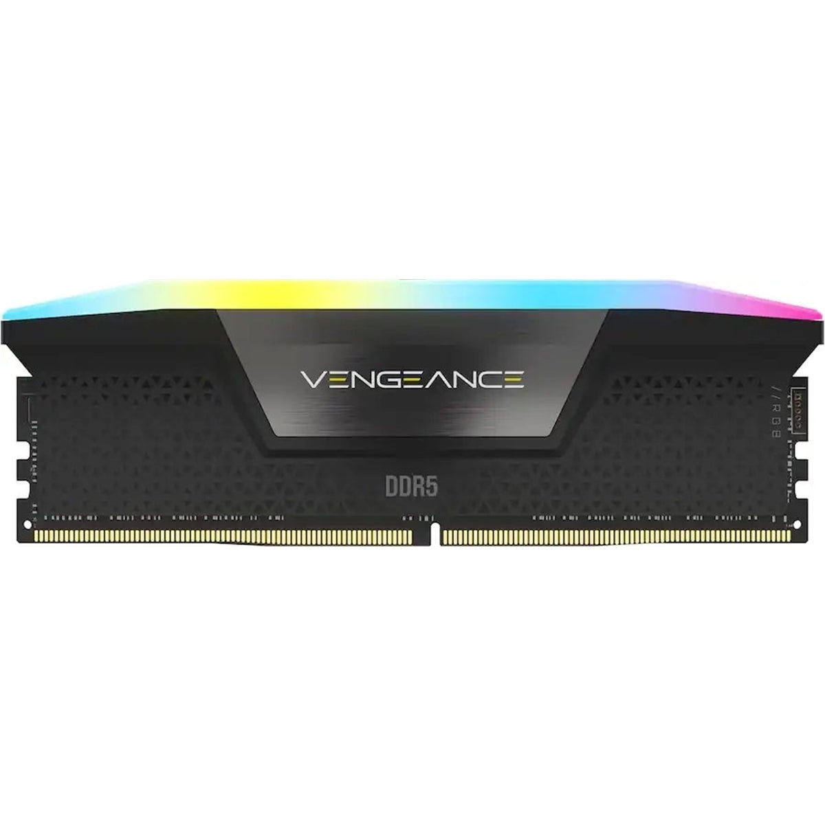 CORSAIR - VENGEANCE RGB 32GB (2x16GB) DDR5 6000MHz C36 UDIMM Desktop Memory - Black (Refurbished - Very Good)