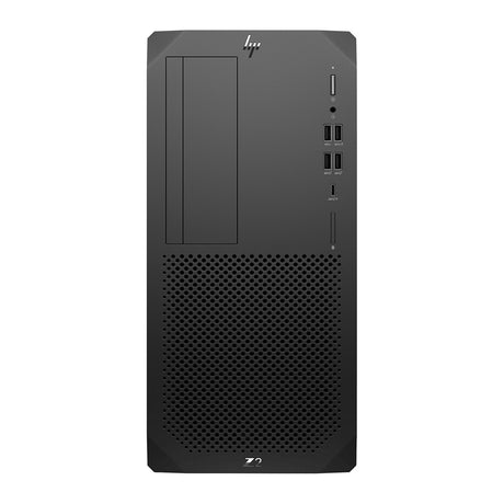 HP Z2 G5 Tower (16GB RAM, 256GB SSD, I7-10700 32.9GHz) Win11H, Black (Refurbished - Fair)