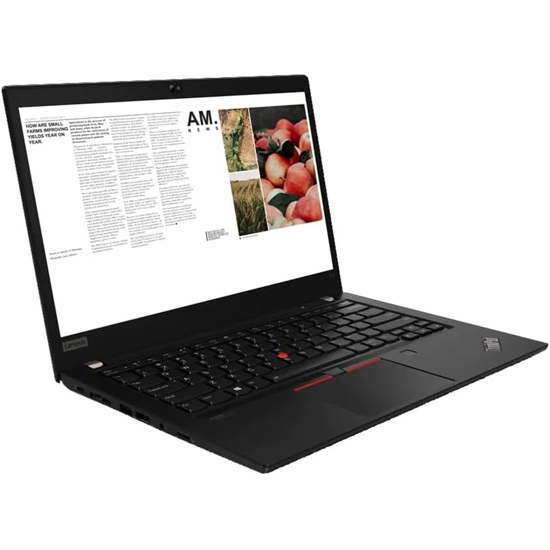 Lenovo ThinkPad T14 Gen 2 14" 24GB 512GB SSD Core™ i5-1145G7 2.6GHz WIN11P, Black (Refurbished - Fair)