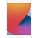Apple iPad 8th Gen 10.2" - 32GB, 4G LTE Unlocked, Silver (Refurbished - Fair)
