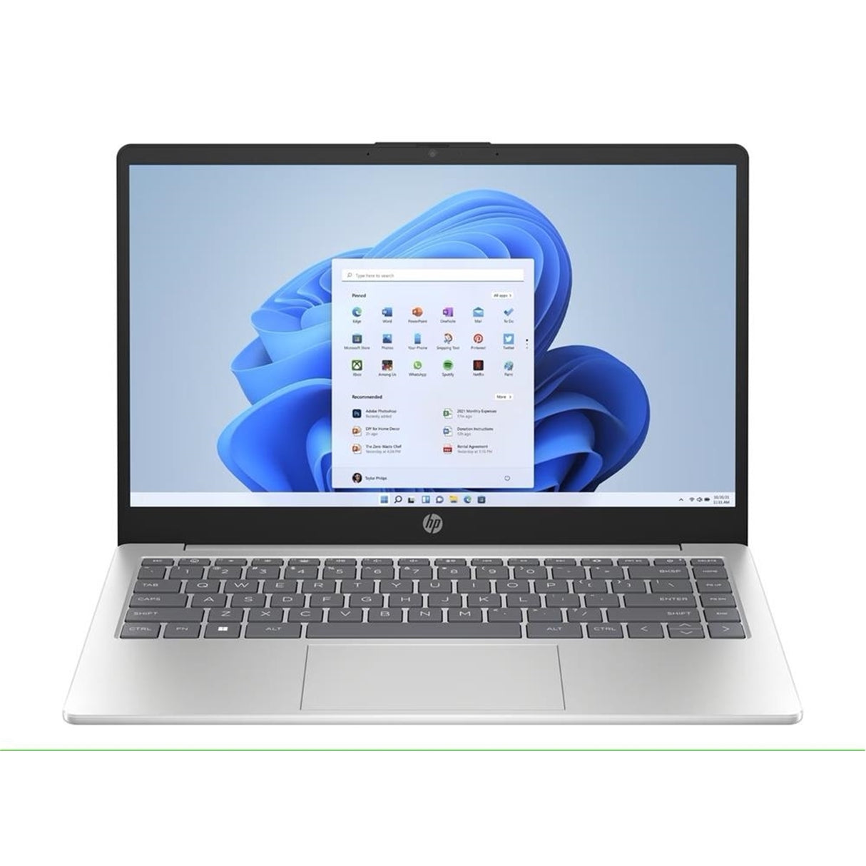 HP 14-EM0349NR 14" 4GB 512GB SSD AMD RYZEN 3 7320U 2.4GHz Win11H, Silver (Refurbished - Very Good)