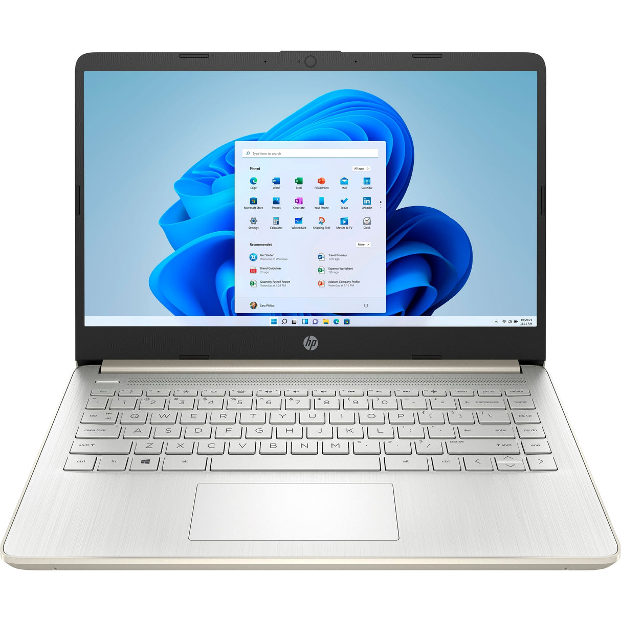 HP 14-FQ0033dx 14" 16GB 256GB SSD AMD Ryzen™ 3 3250U 2.6GHz WIN11H, Natural Silver (Refurbished - Fair)