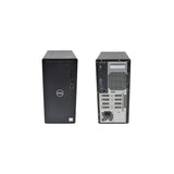 Dell Inspiron 3891 Tower 16GB 256GB SSD Core™ i5-11400 2.6GHz WIN11H, BLACK (Refurbished - Very Good)