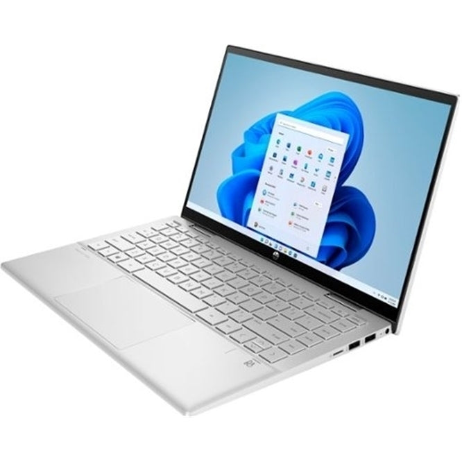 HP Pavilion X360 14M-DY0113DX 14" 8GB 512GB SSD Core™ I3-1125G4 2.4GHz WIN11H, Natural Silver (Refurbished - Very Good)