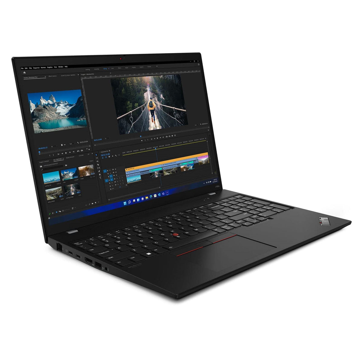Lenovo ThinkPad P16S Gen 1 16" 16GB 256GB SSD Core™ i7-1260P 2.1GHz WIN11P, Storm Gray (Refurbished - Very Good)