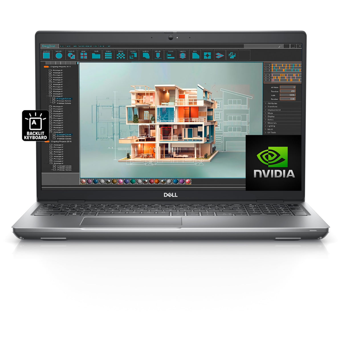 Dell Precision 3571 15.6" 64GB 1TB SSD Core™ i9-12900H 2.5GHz WIN11H, Titan Gray (Refurbished - Fair)