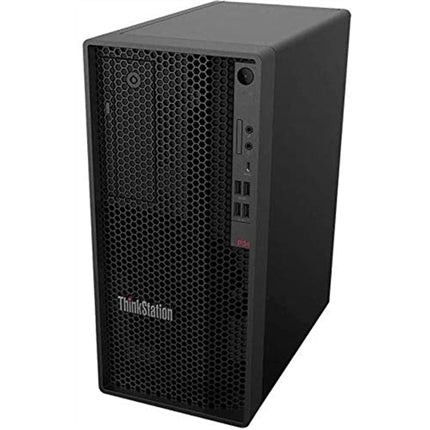 Lenovo ThinkStation P340 Tower (16GB, 256GB SSD, i7-10700 3.8GHz, Win11P) Black (Refurbished - Fair)